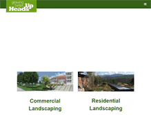 Tablet Screenshot of headsuplandscape.com